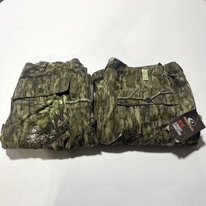 Lot of 2 Mossy Oak Pants Men's XL 40-42 Camo Break Up Country Cargo